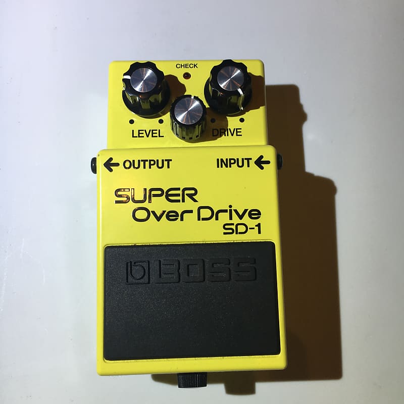 Boss SD-1 Super Overdrive Pedal - Great Tone - Free Shipping | Reverb