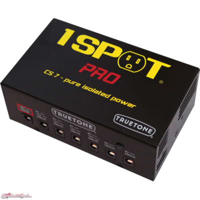 Truetone 1 SPOT PRO CS7 Guitar Pedal Power Supply with 7 Isolated Outputs image 1