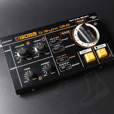 Boss DR-55 Dr. Rhythm 1980s - Black