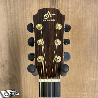Avalon S 201C Cedar Rosewood Acoustic Guitar w/ SKB Hard Case Used image 7