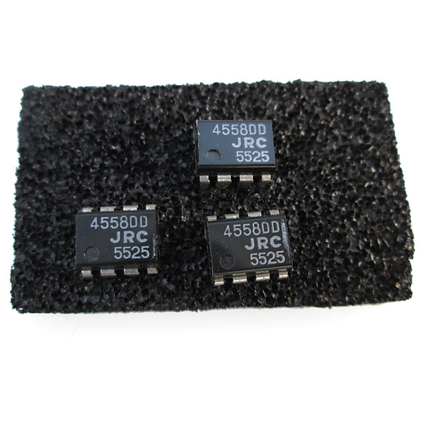 ビンテージ JRC 4558DD オペアンプ 新日本無線 艶あり JRC NJM4558DD オペアンプ 2個セット/新日本無線 | GS STORE JAP