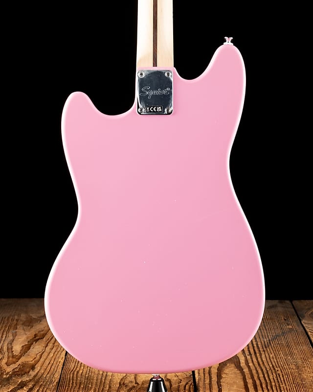 Squier Sonic Mustang HH Solidbody Electric Guitar - Flash Pink