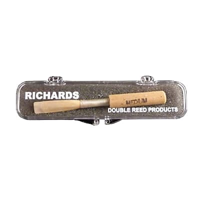 Richards Double Reeds Oboe Reed - Medium Hard | Reverb