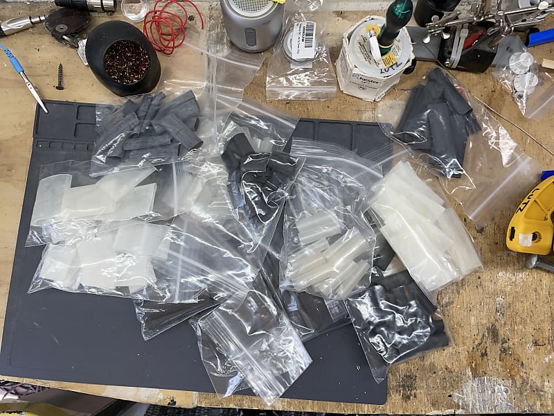 14 bags of precut cable shrink wrap plastic for Reverb