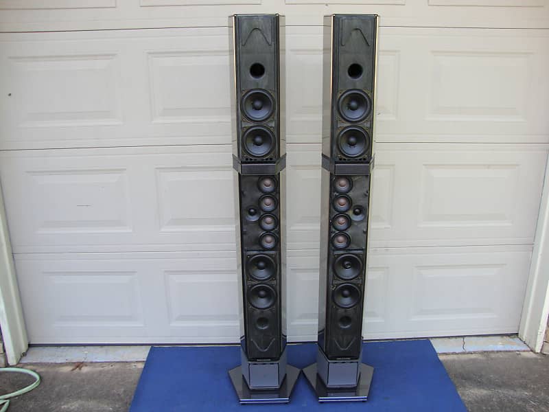 Bang &amp; Olufsen B&amp;O Penta 6603 Tower speakers - Use with any receiver - Serviced  			