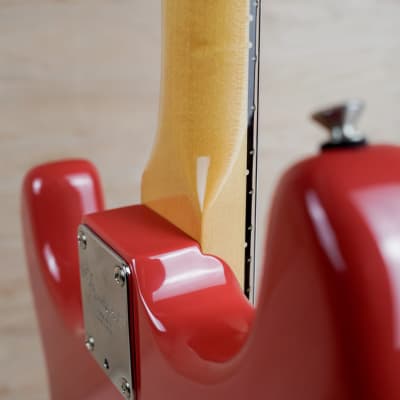 Fender American Special Stratocaster Partscaster HSS Fiesta Red Robert Cray Neck w/ Hard Case image 9