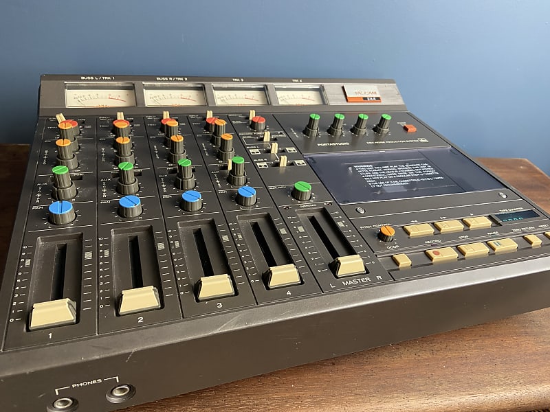TASCAM 244 Portastudio 4-Track Cassette Recorder | Reverb