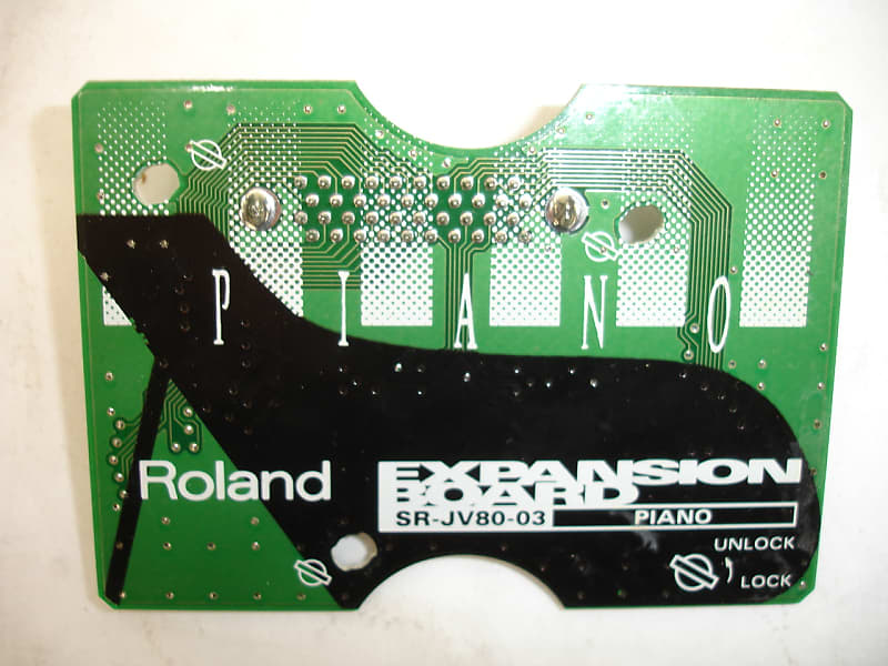 Roland Sr Jv80 03 Piano Expansion Board Reverb