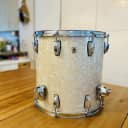 Ludwig Classic Maple LF866 16x16 Floor Tom - Vintage White Marine Pearl