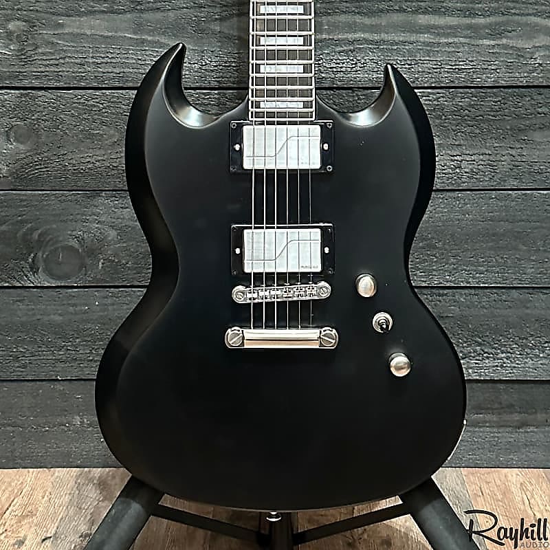 Epiphone SG Prophecy Electric Guitar Black Aged Gloss