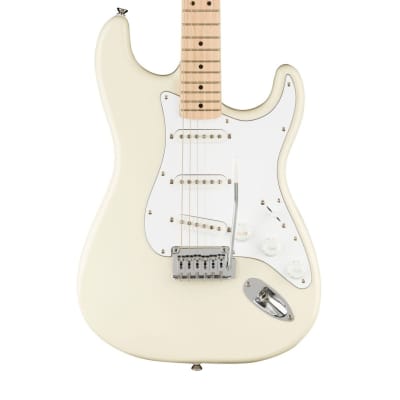 Squier AFFINITY STRAT OLYMPIC WHITE image 1