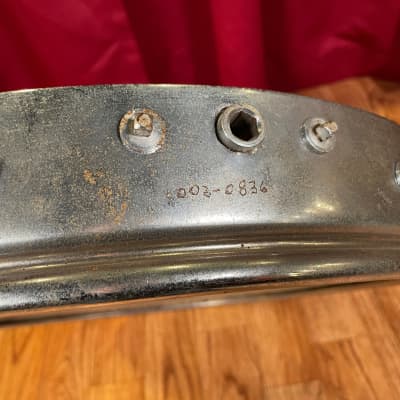 Vintage Ralph Kester 16" Flat Jacks Marching Snare Drum for Project / Parts image 7