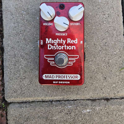 Reverb.com listing, price, conditions, and images for mad-professor-mighty-red-distortion