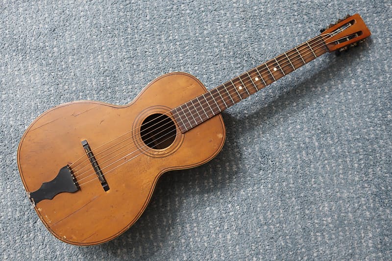 Antique 1930s Lakeside Lyon & Healy Chicago NYC Luthier Era Parlor Guitar Exquisite Woods Beautiful Restoration Candidate Playable Project image 1