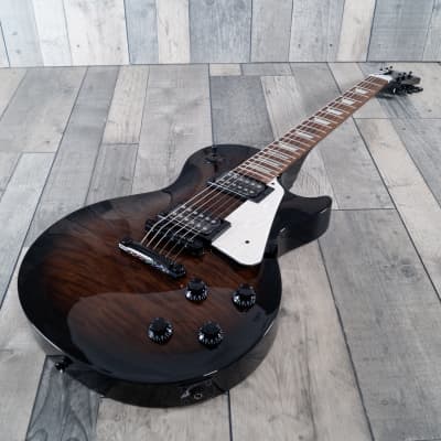Burny RLG-55 JP Electric Guitar, Trans Blackburst image 3