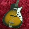 Airline USA Harmony Vintage 1959 H-45 Stratotone Mars Hollowbody Guitar W/ Case kay silvertone