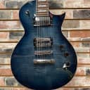 ESP LTD EC-256 Flamed Maple Cobalt Blue Electric Guitar