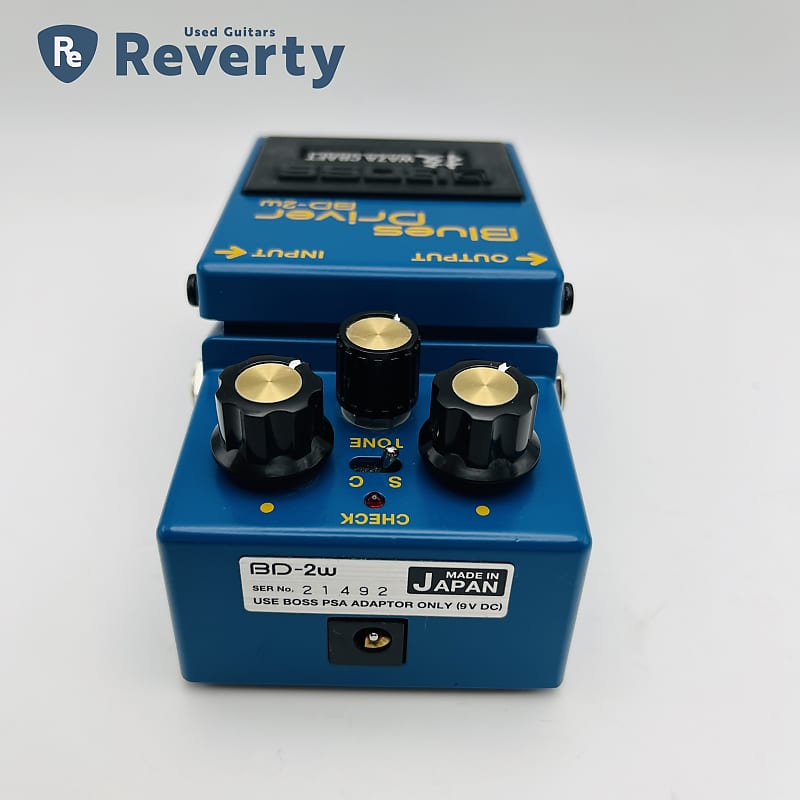 Boss BD-2W Blues Driver Guitar Effect Pedal Made in Japan Waza