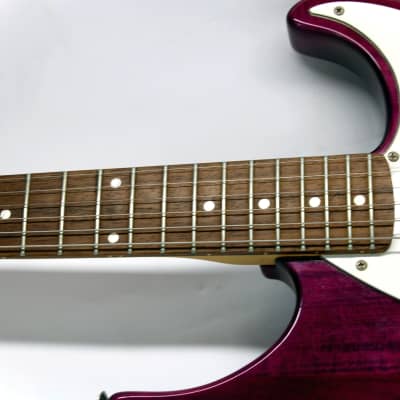Peavey Raptor Plus HSS Electric Guitar Purple w/ White Pick Guard image 4