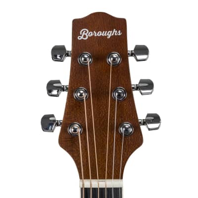 Boroughs B30DMH Dreadnought Acoustic Guitar, Mahogany image 21