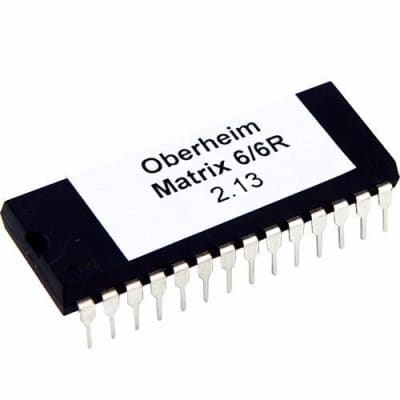 Oberheim Matrix 6 And 6r firmware version 2.13 Latest OS Eprom Matrix6 - 6r Rom
