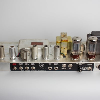 Fender  Vibrolux Reverb Owned and Used by Alex Skolnick Tube Amplifier (1968), ser. #A-11396. image 14