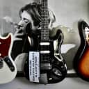 2008 Squier Stratocaster Kurt Cobain Vandalism Replica (Relic)