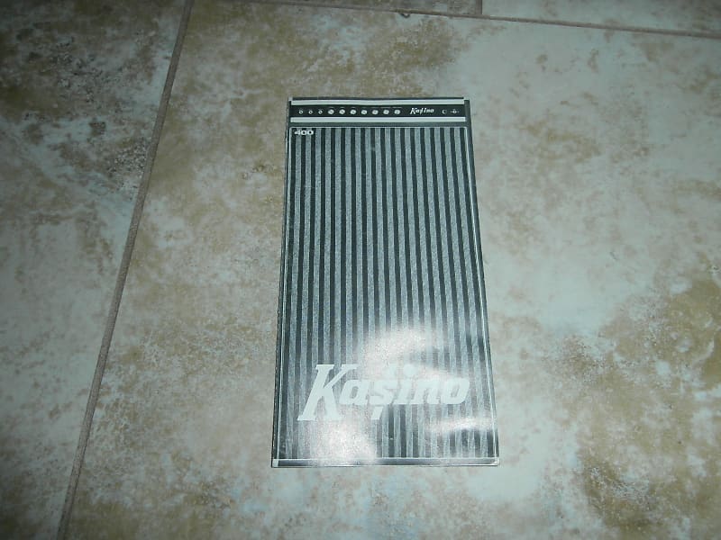 Vintage 1971 Kasino Amplifier Price List! Kustom Guitar, Reverb