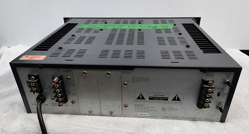 TOA MODEL P-1030D Power Amp Professional Series | Reverb TOA MODEL P-1030D Power Amp Professional Series | Reverb