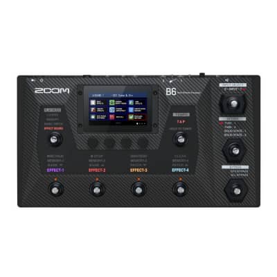 Zoom B6 Multi-Effects Bass Processor for sale