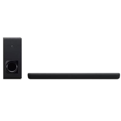 Yamaha YAS-209 2.1-Channel Sound Bar with Wireless Subwoofer and Alexa Built-In, Black image 1