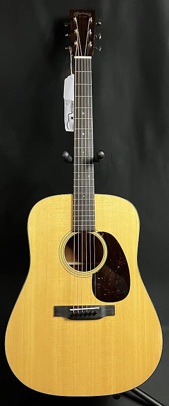 Martin D-18 Standard Dreadnought Acoustic Guitar Vintage Natural w/ Case image 1