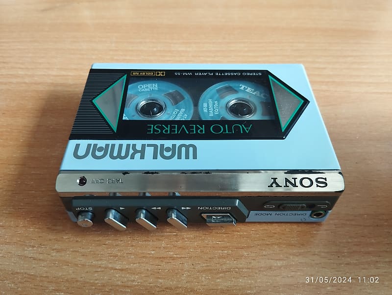 Sony WM 55 1987 - Sony Walkman radio Cassette player WM-55 Sony WM 55 1987 - Sony Walkman radio Cassette player WM-55
