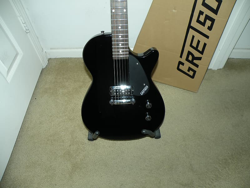 Gretsch Electric Guitar Electromatic G5210 Jr 125 Anniversary Edition Jet  Black 2008 orig box WoW