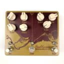 EarthQuaker Devices Hoof Reaper Double Fuzz with Octave Up V2 Gold / Maroon Print