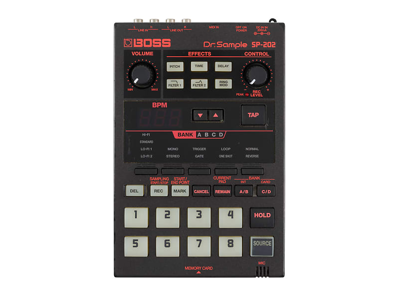 BOSS Dr.Sample SP-202 サンプラー　ジャンク品 BOSS SP-202 Dr. Sample DJ Sound Module Repair required Read