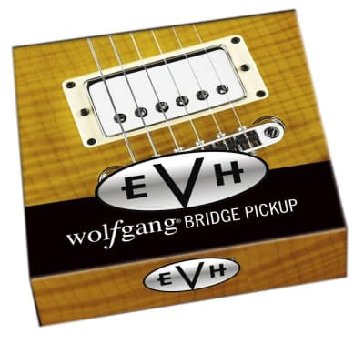 EVH Wolfgang Humbucker Electric Guitar BRIDGE Pickup with Chrome Cover for sale