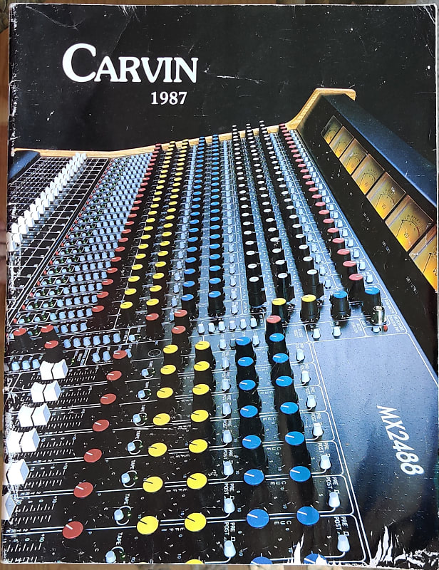 Carvin Catalog 1987 Reverb