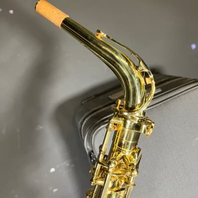 Like New Selmer Super Action 80 Series ii Alto Sax late 1990s  Gold Brass w/ S80 mouthpiece and custom case image 8
