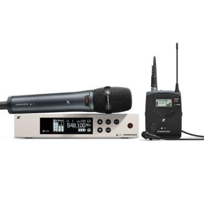Sennheiser EW 100 G4-ME2/835-S Handheld / Lavalier Combo Wireless Microphone System (A-Band: 516-558 MHz)