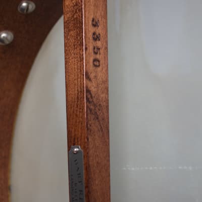 Bart Reiter  Round Peak 5 String Banjo (2010), ser. #3350, black tolex hard shell case. image 12