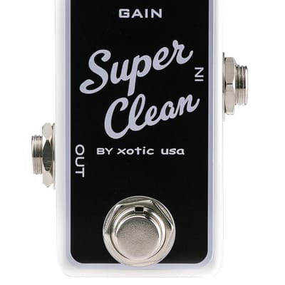 Xotic Super Clean Buffer Effects Pedal | Reverb