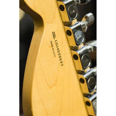 2014 Fender American Special/Standard Stratocaster vintage white image 15