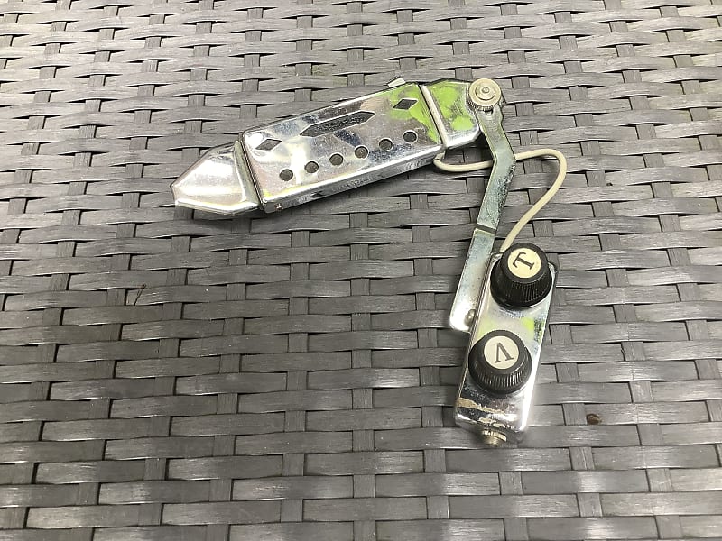 Unknown Japan vintage jazz guitar or sound hole pickup Reverb UK