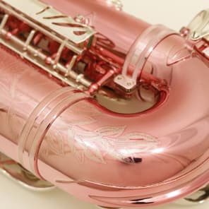 IO AS-1065 PLS Alto Saxophone Pink Lacquer Finish | Reverb