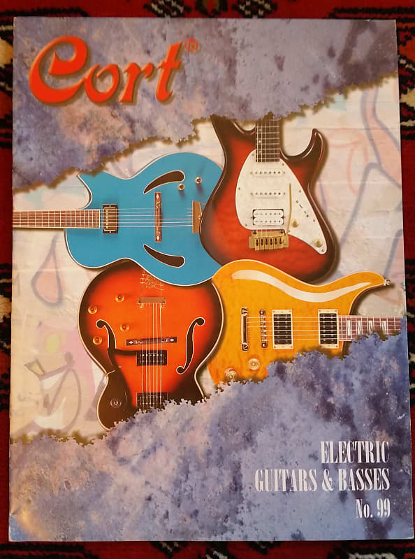 Cort Guitar and Bass Catalog 1999 Reverb