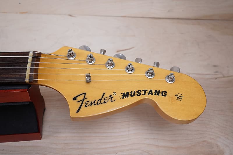 Fender Japan Mustang MG69-72 Yellow White (CITES) | Reverb