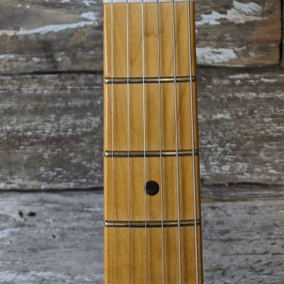 Fender American Ultra Stratocaster Left-Handed Mocha Burst W/cs (Used) image 4