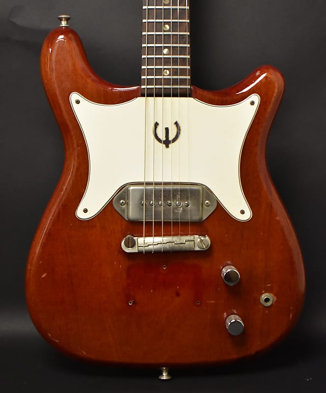1964 Epiphone Coronet Cherry Walter Becker w/HSC image 3