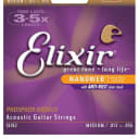Elixir Strings 16102 Nanoweb Phosphor Bronze Medium Acoustic Strings .013-.056